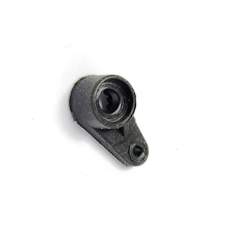 Plastic servo horn for GLA/Giulia by GL Racing, compatible with GL-0162-TG, shown in black with mounting holes.