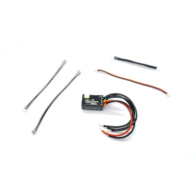 GL Racing Bluetooth sensored ESC GL-BT-ESC-030 for RC cars, showing the compact black electronic speed controller with wiring.