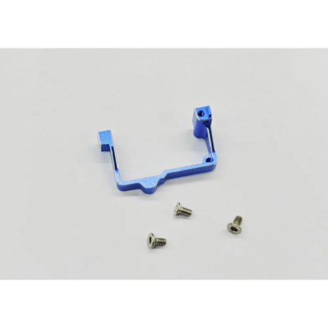 GL Racing LMP2 aluminum servo mount for racing cars, shown in the product image with a sleek metallic finish and precise mounting holes.