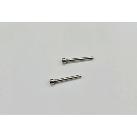 GL Racing LMP2 front upper arm pins, automotive suspension parts, shown in close-up view with metallic finish.