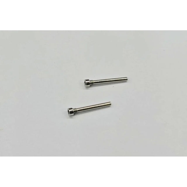 GL Racing LMP2 front upper arm pins, automotive suspension parts, shown in close-up view with metallic finish.