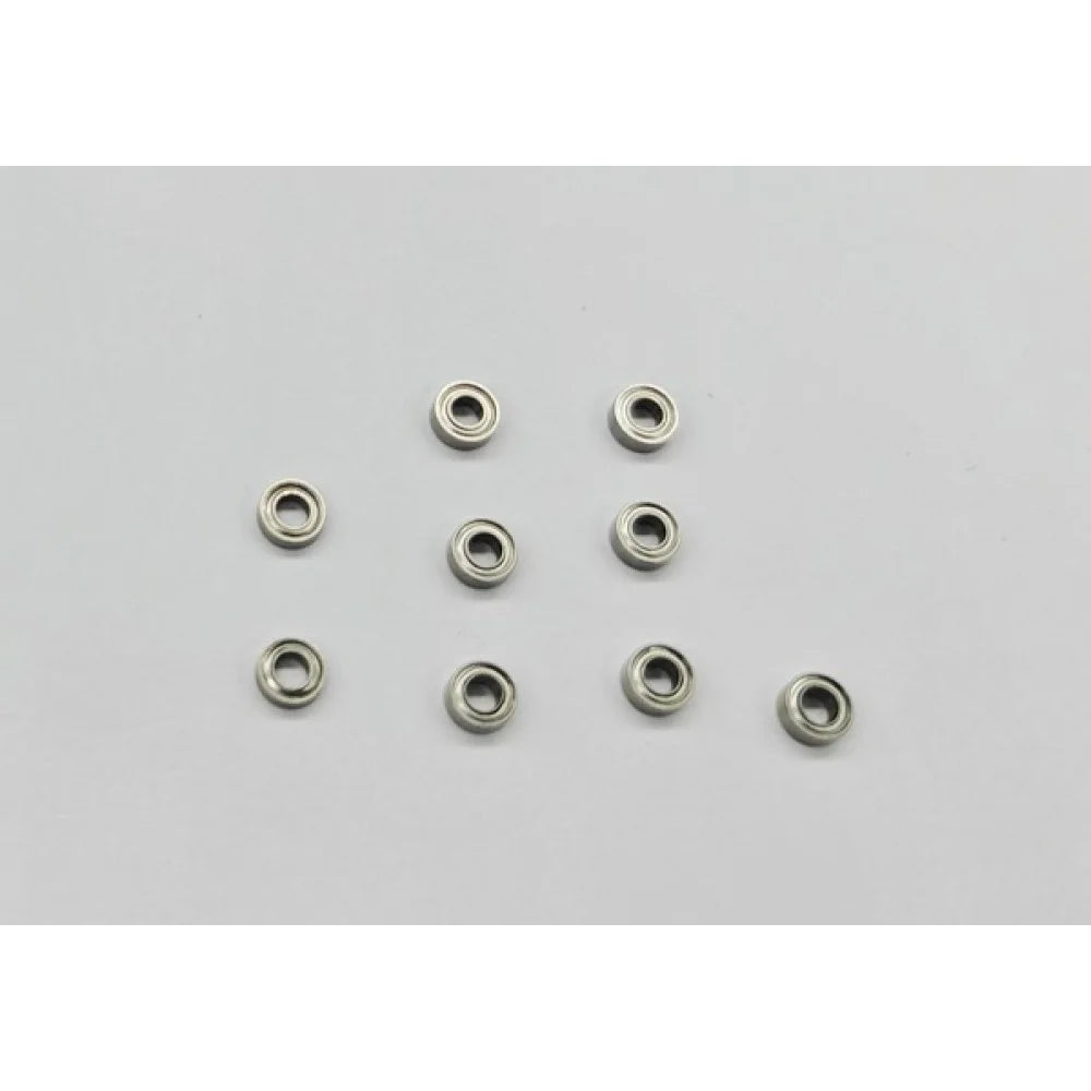 GL Racing LMP2 ball bearing set with multiple precision bearings for racing vehicle performance, shown in packaging.