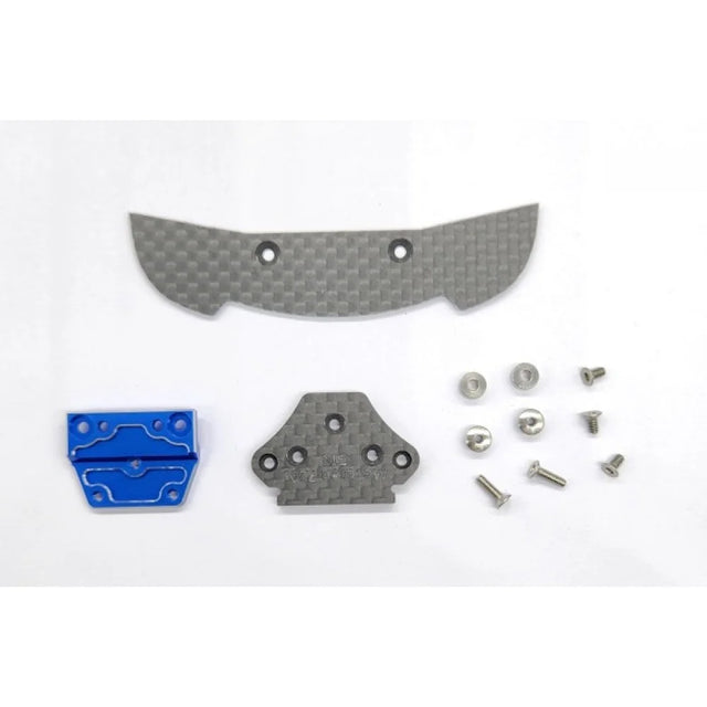 GL Racing GL Carbon bumper set for McLaren 720S GT3, featuring lightweight carbon fiber construction and aerodynamic design.