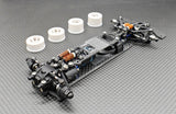 GL Racing 1/28 scale Formula One chassis model showing detailed design and construction of the miniature racing car frame.