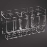Gamegenic booster pack dispenser in black with multiple slots for organizing trading card booster packs.