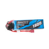 Gens Ace G-Tech 1800mAh 7.4V 45C RC car LiPo battery with 2S1P configuration, compact and high-performance for RC vehicles.