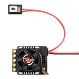 Hobbywing XERUN XR10 Justock G3S RC car ESC with JST connector, compact electronic speed controller for RC vehicles.