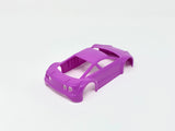Jomurema GT01 car body set in neon violet, showcasing vibrant color and sleek design for customized vehicle appearance.