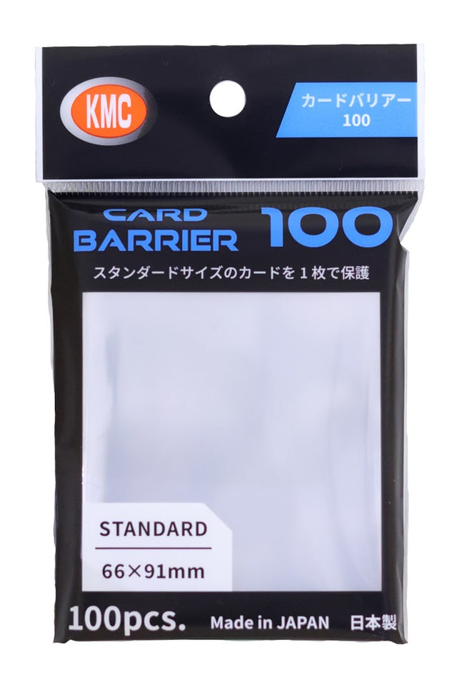 Set of 100 KMC Standard Card Barriers for card protection, designed for use with various card supplies.