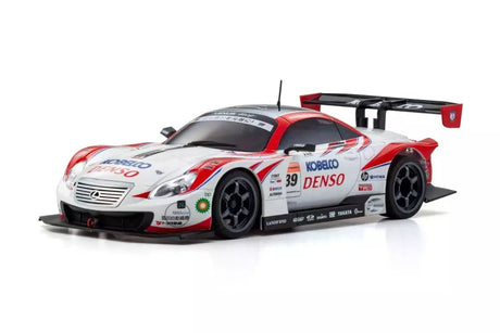 Kyosho Mini-Z MR-04 Readyset Denso Kobelco SC430 2012 radio-controlled car on display.