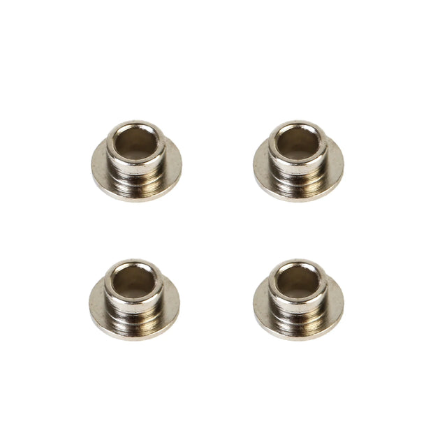 LC Racing L5015 steering hat bushing set with multiple bushings shown in black and silver, designed for RC car steering components.