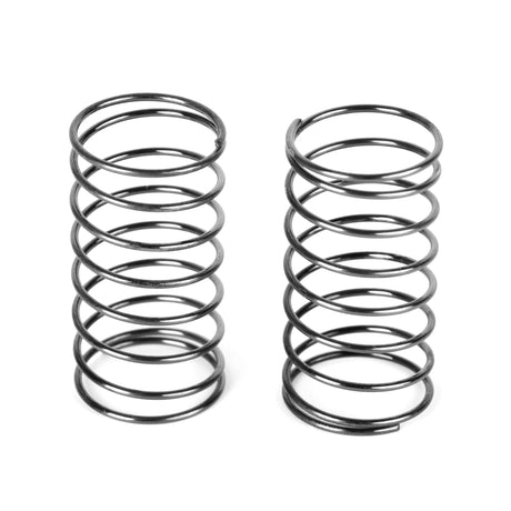 Black LC Racing L5036 front shock springs, L35, 7T, 0.9D, designed for RC car suspension upgrades.