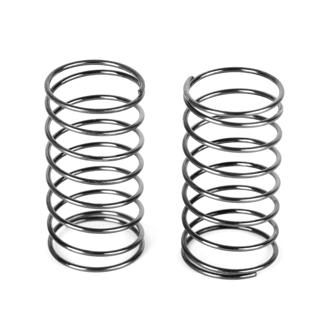 Black LC Racing L5036 front shock springs, L35, 7T, 0.9D, designed for RC car suspension upgrades.