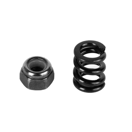 LC Racing L5039 slipper spring and nut set for RC cars, showing close-up of spring and nut components on a white background.
