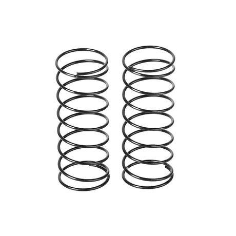 LC Racing L5058 rear shock springs in L40, 7T, 0.9D for RC car suspension, shown in black with coil design.