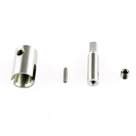 LC Racing L6013 gear shaft set, showing multiple precision metal gear shafts for RC car transmission assembly.