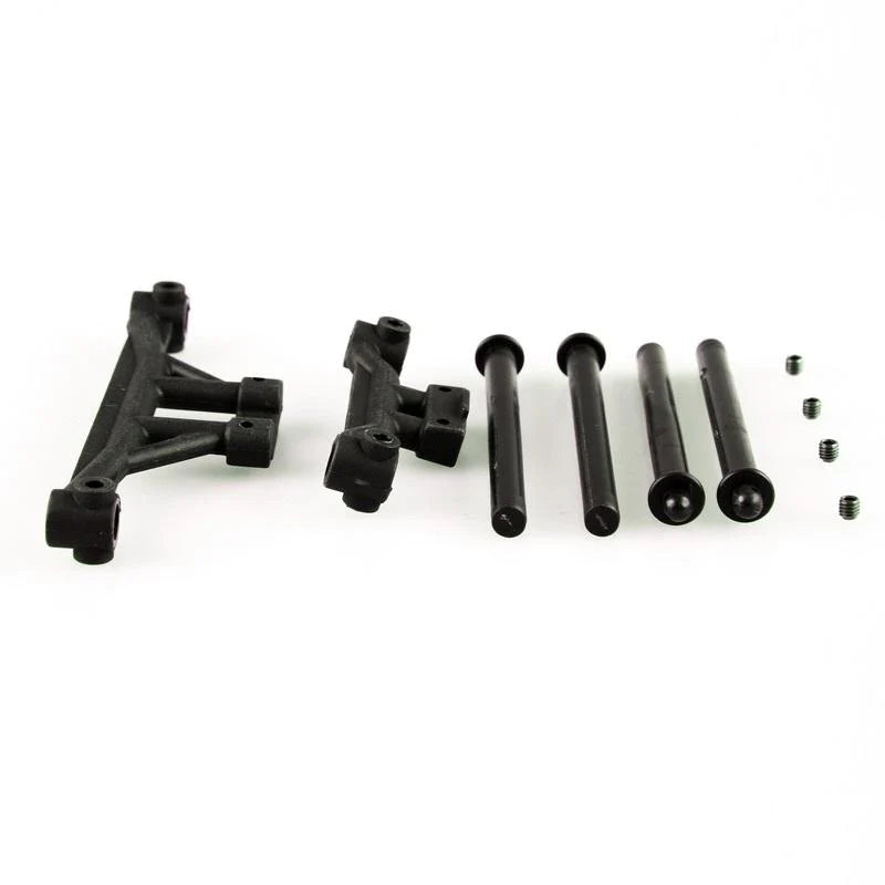 LC Racing L6033 Body Post Set for SC, WRC, MT, and TG models, featuring black posts and mounting hardware.