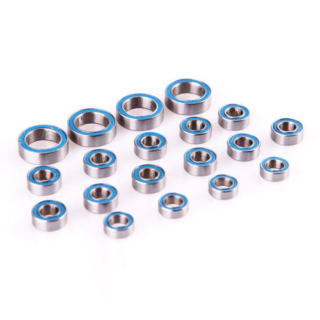 LC Racing L6042 ball bearings set, precision metal bearings for RC car performance, shown in the product image.