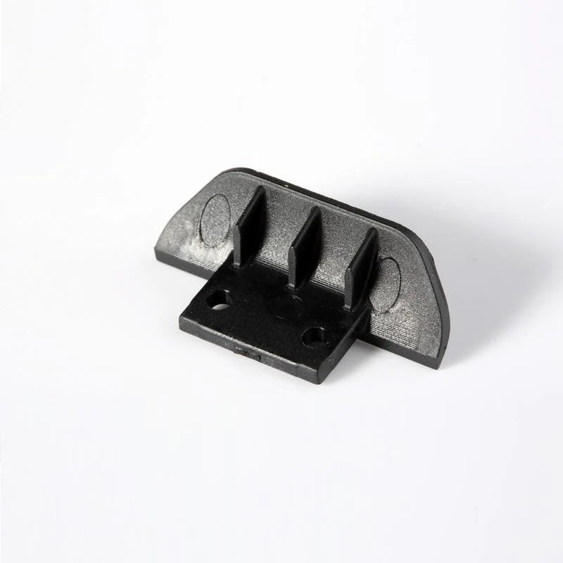 LC Racing L6108 Buggy Front Bumper showing black plastic construction with mounting points for RC vehicle protection
