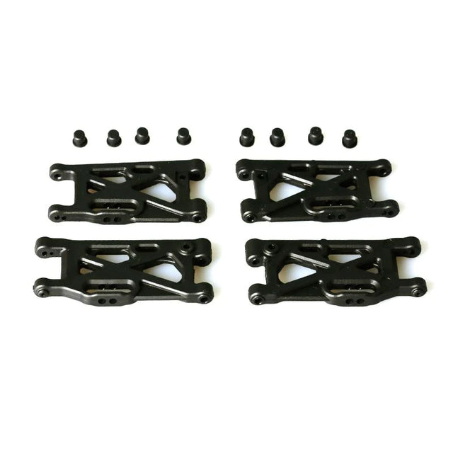 LC Racing L6118 suspension arms and inserts set with metal components and bushings for RC car upgrades