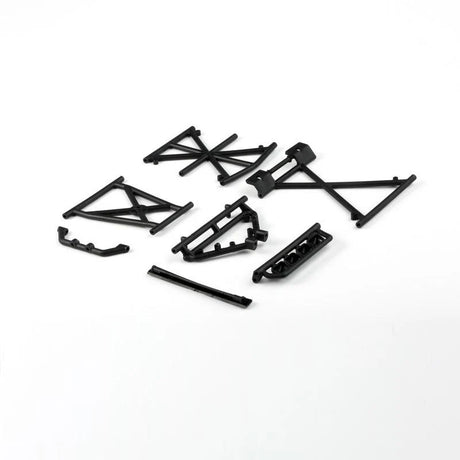 LC Racing L6131 DT Rack Set showing metal and plastic components for RC car drivetrain upgrade.