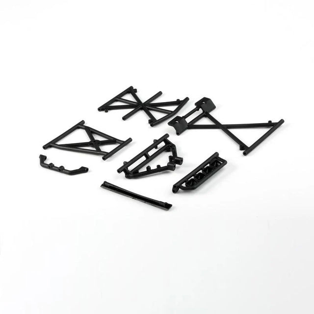 LC Racing L6131 DT Rack Set showing metal and plastic components for RC car drivetrain upgrade.