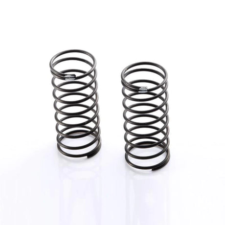 LC Racing L6136 1.1mm rear shock spring for RC car, coiled metal spring with black finish and metal ends.
