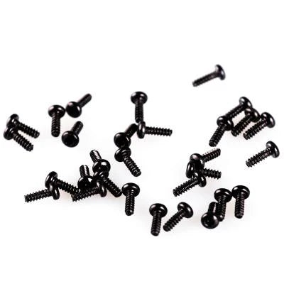 LC Racing L6209 DT 2x6mm body screws, small metal fasteners for RC car body mounting, shown in the image.