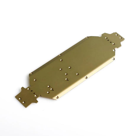 LC Racing L6221 LC12 chassis shown in black with detailed construction and mounting points for RC car assembly.