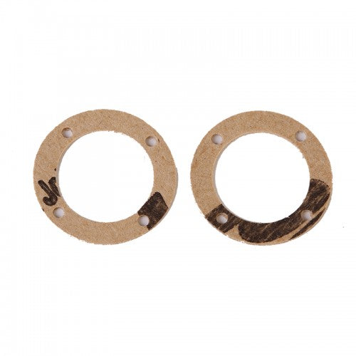 LC Racing L6272 EMB HD Differential Gasket set with two black gasket pieces for RC car differential maintenance.