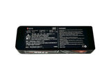 LC Racing 2200mAh 7.4V 50C RC car LiPo battery in hard case, showing the compact, durable lithium polymer battery for remote control vehicles.