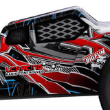 LC Racing L6243 1/14 EMB-TG Lexan Truggy Body, painted, with detailed aerodynamic design for RC off-road trucks.