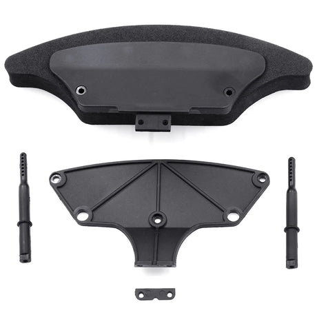 LC Racing L6269 EMB Rally Bumper Set showing durable front and rear bumpers for RC rally car with detailed design
