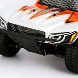 Pre-painted LC Racing 1/14 scale L6241 polycarbonate short course truck body with detailed design and vibrant colors.