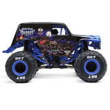 Losi 1/18 Mini LMT Son Uva Digger 2S 4x4 RTR brushed monster truck with detailed body and off-road tires.