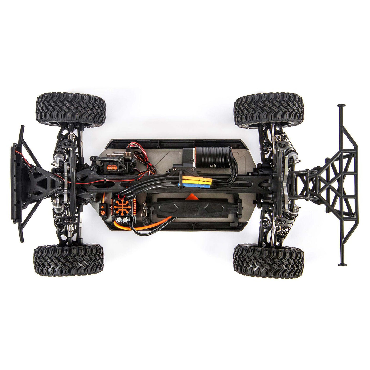 Losi 1/10 Tenacity TT Pro Falken 3S 4WD RTR brushless desert truck with rugged tires and detailed body design.