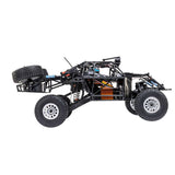 Losi 1/10 Baja Rey 2.0 Ford Raptor RC truck with Method 3s 4x4 RTR brushless motor, detailed blue and black body with rugged tires