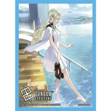 Bandai Gundam TCG official card sleeves featuring Lady Luck design, protective gaming accessory for collectible cards.