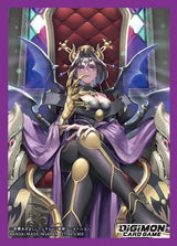 Lilithmon Digimon card sleeve from Bandai's 2024 Official Sleeves V1 set, featuring detailed artwork of the Digimon character.