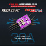 Surpass Hobby Rocket-RC Kiwami Pro V2 Mini 24-30A sensored ESC for RC cars, showing the compact electronic speed controller.