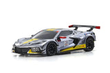 Kyosho Mini-Z MR-04 RWD Corvette C8.R 20th Anniversary RC car with detailed body and realistic design.