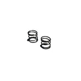 Atomic RC MRX front springs for RC cars, lightweight metal coil springs for improved suspension performance.