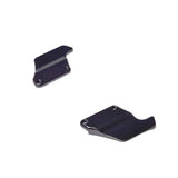 Atomic RC MRX small side wings, 65mm, for RC aircraft, shown attached to the model with detailed aerodynamic design.