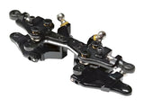 Atomic RC MRX double wishbone suspension conversion kit for RC cars, showing the detailed suspension components and assembly.