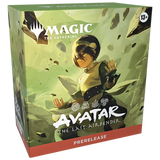 Avatar The Last Airbender Prerelease Pack by Wizards of the Coast, featuring collectible cards and artwork from the popular series.