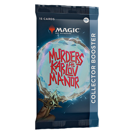 Magic: The Gathering Murders at Karlov Manor Collector Booster Pack by Wizards of the Coast with illustrated card artwork.