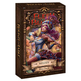 Melody Blitz deck from Flesh and Blood: Round the Table TCC x LSS collectible trading card collection featuring vibrant card artwork.