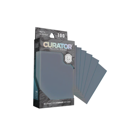 Orange Nebula Palette Series Standard Sleeves for cards, featuring a vibrant Azure design, ideal for protecting and organizing card collections.