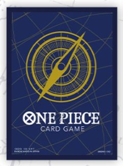 Bandai One Piece TCG official sleeves set 2 featuring colorful One Piece characters and branded card sleeve designs.