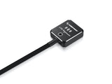 Hobbywing RC car OTA programmer device showing front view, used for updating and configuring hobby RC car electronics.